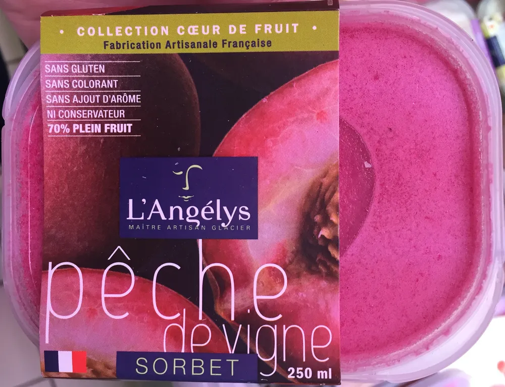 Sorbet Pêche de Vigne
