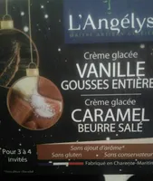 glace vanille caramel beurre salé