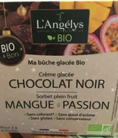 Ma Bûche glacée Bio - Crème glacée chocolat noir