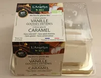 Ma bûche glacée bio Vanille caramel