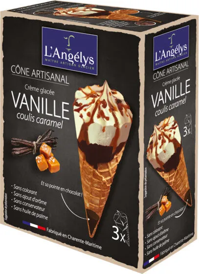 Cône artisanal Vanille