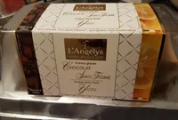 Dessert crème chocolat sorbet yuzu