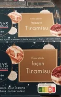 Crème glacée façon tiramisu