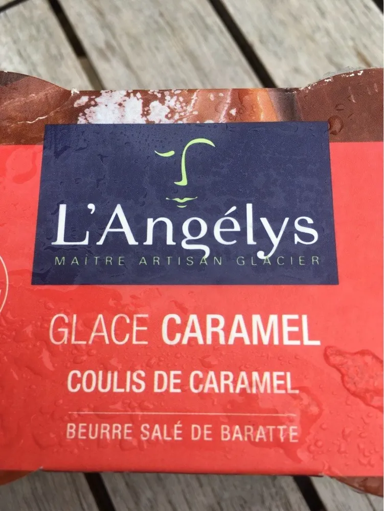 Glace caramel