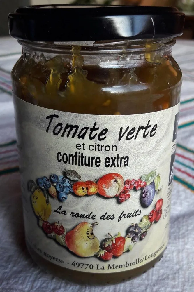 Tomate verte et citron