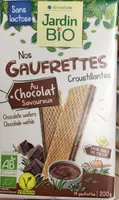 Nos gauffrettes croustillants au chocolat savoureux