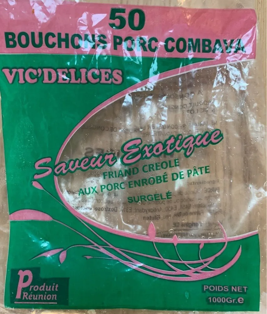 Bouchons porc combava