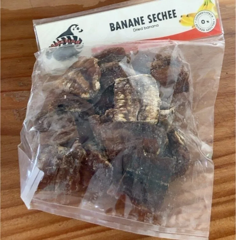 Banane séchée