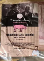 Jambon cuit avec couenne