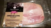 Jambon cuit supérieur au miel