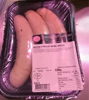 Saucisse a griller nature 3pièce