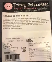 Saucisse de pomme de terre
