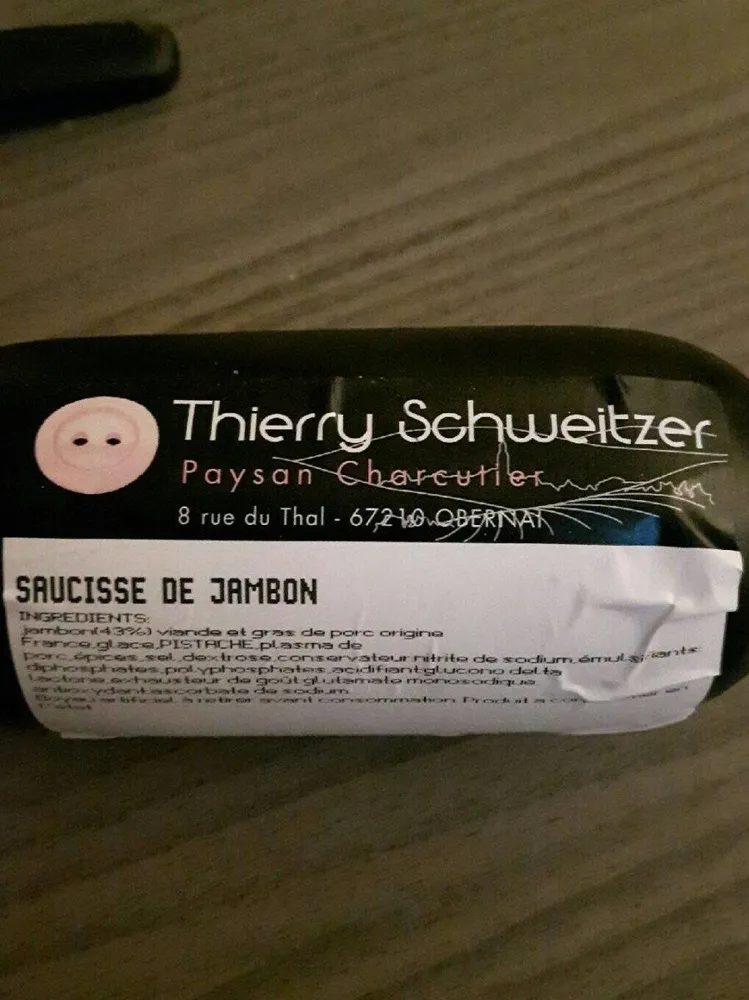 Saucisse de jambon