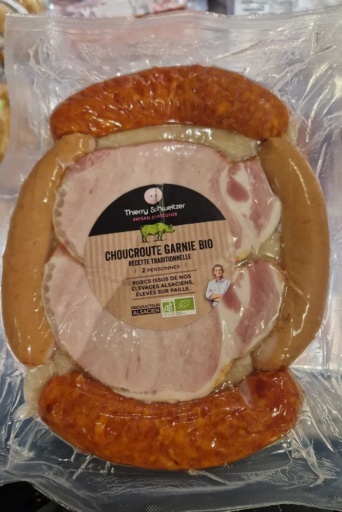 Choucroute garnie bio