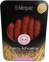 Merguez de boeuf THIERRY SCHWEITZER, 5 pieces