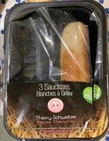 3 saucisses a griller