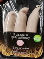 Saucisses au fromage à griller