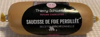 Saucisse de foie persillée