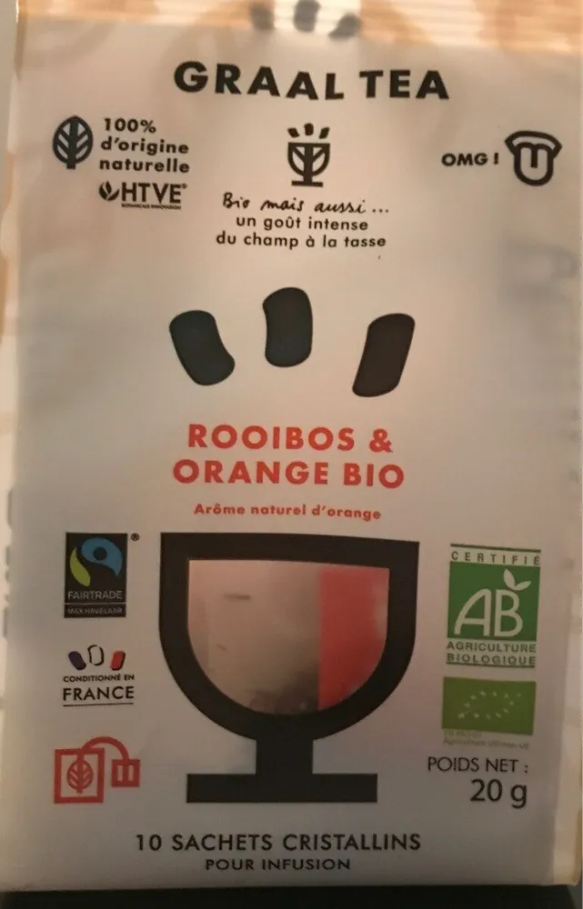 Rooibos et orange bio