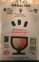Rooibos et orange bio