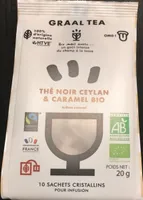 The noir Ceylan et caramel bio