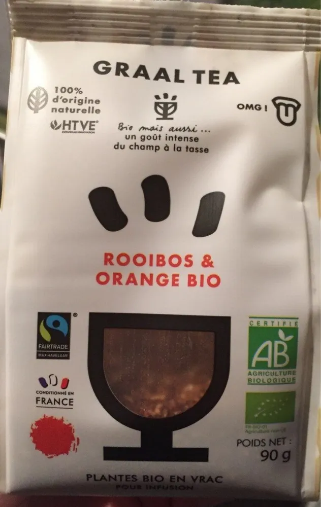 Rooibos et orange bio