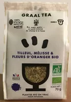 Tilleul, melisse et fleurs d'oranger bio