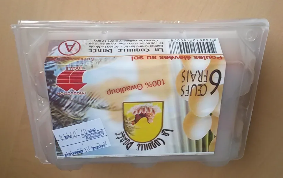 Œufs frais