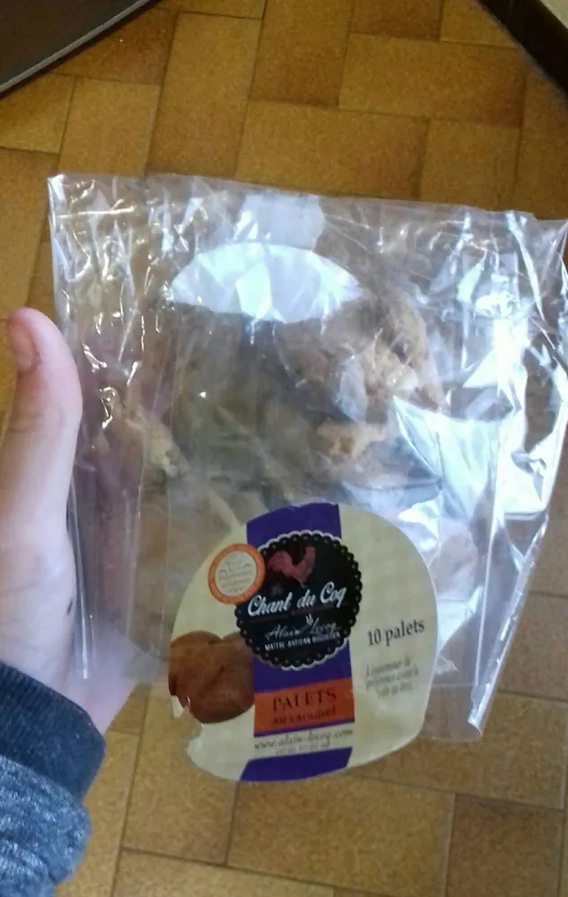Palets au caramel