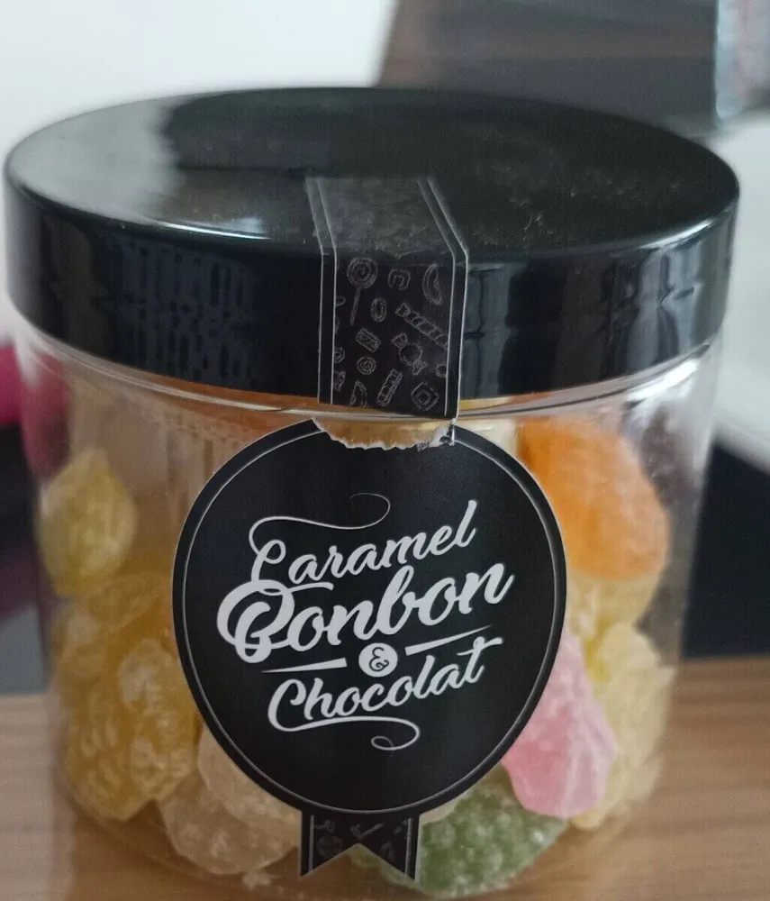 Bonbon aromatisé (salade de fruits)