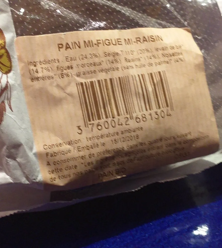 Pain mi-figue mi-raisin