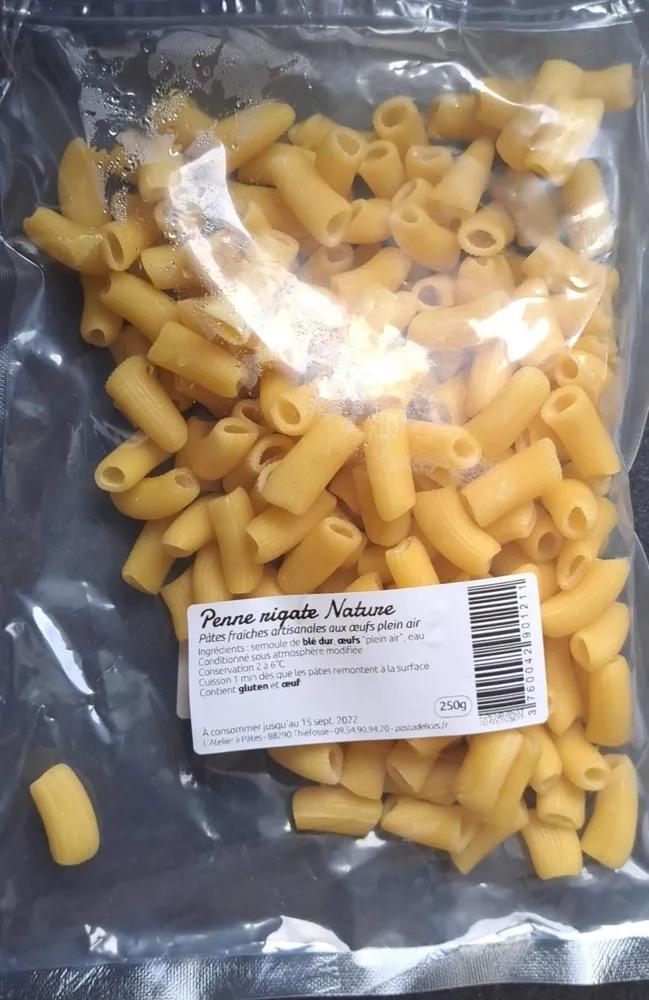 Pates fraîche artisanales