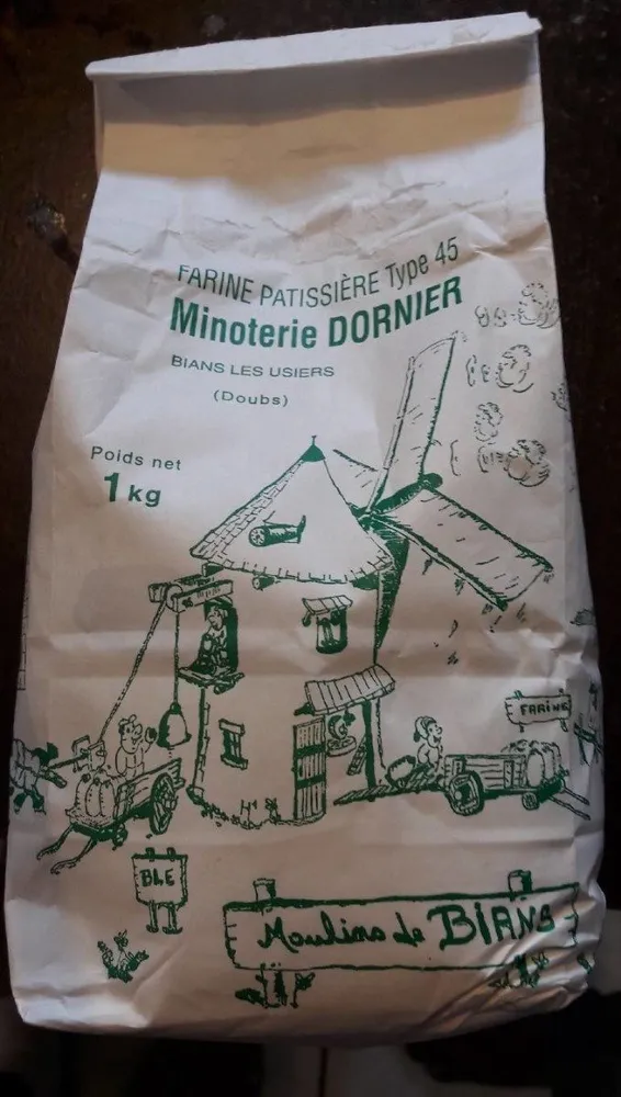 Farine pâtissière type 45