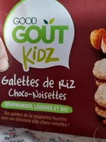 Galettes de riz choco-noisettes