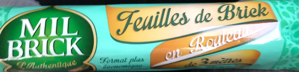 Feuilles de Brick Rouleaux 3M