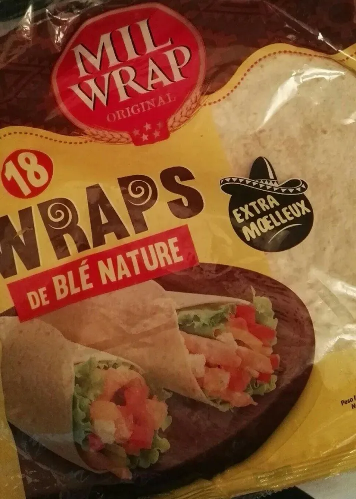 Wrap de blé nature