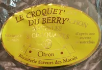 Le croquet'on du berry'chon citron