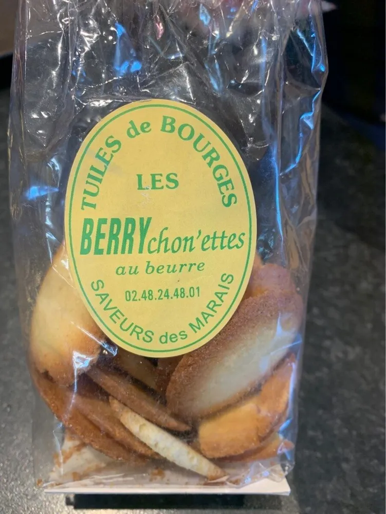 Tuiles de bourges fruit de la passion