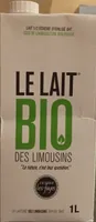 Le lait Bio des Limousins