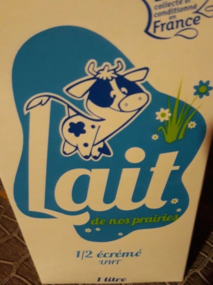 Lait de nos prairies