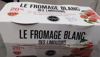 Le fromage blanc des Limousins sur lit de framboises de Corrèze