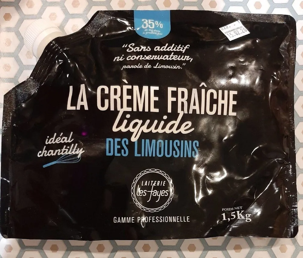 La crème fraîche liquide des limousins