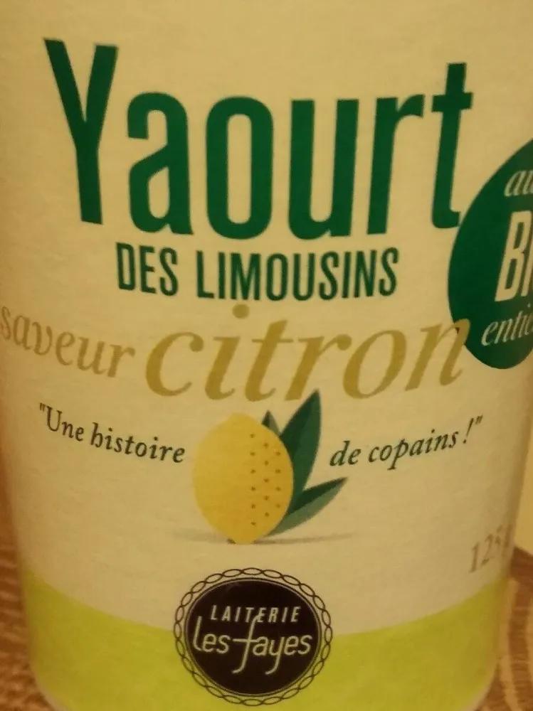 Yaourt des limousins