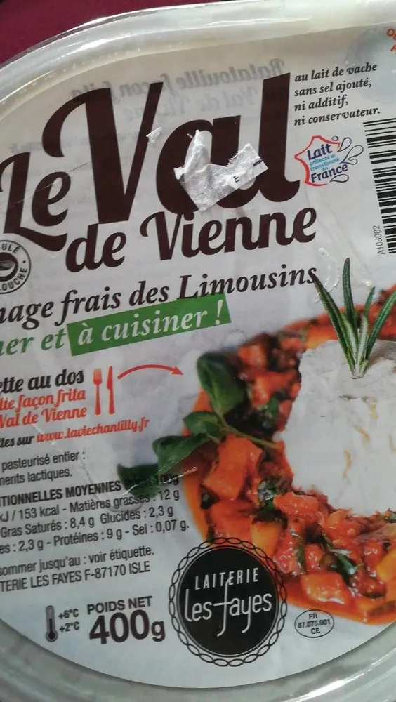Fromage frais du Limousin