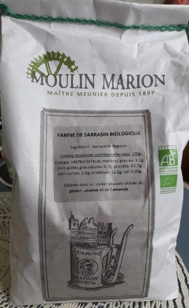 Farine de sarrasin biologique