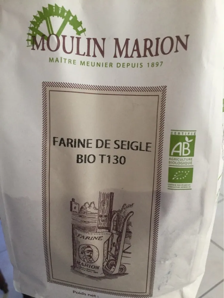 Farine De Seigle Bio T130