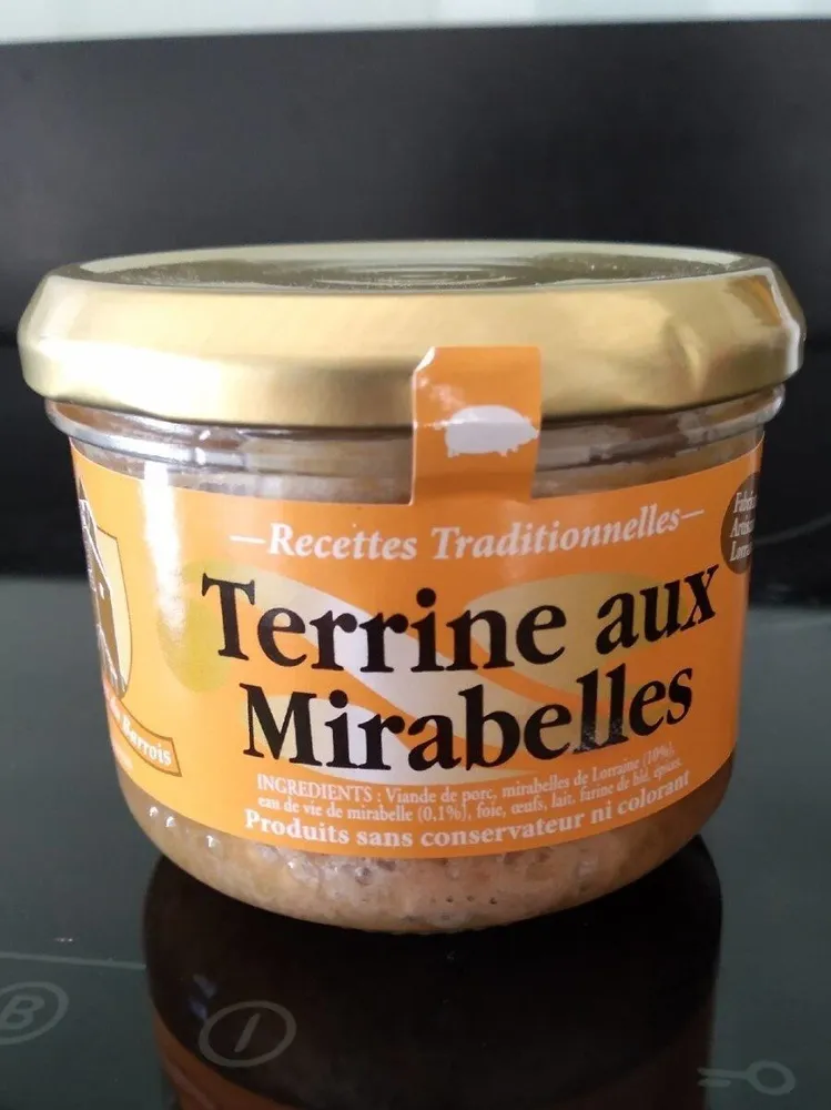 Terrine aux mirabelles