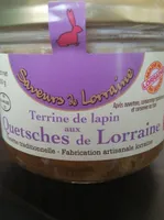 Terrine de lapin aux quetsches de Lorraine