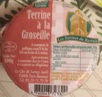 Terrine à la groseille