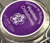 Violettes cristallisées
